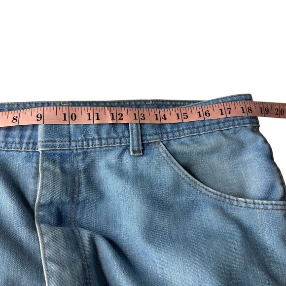 Wrangler 38x30 Comfort Fit Light Wash Jeans Men’s Straight Leg Western Vibe - Picture 10 of 11